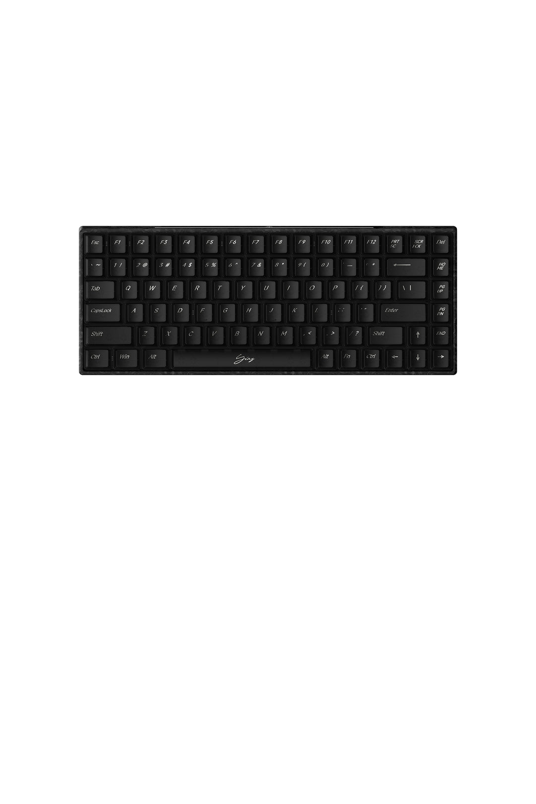 WLMOUSE YING75 HE Forged Carbon
 Fiber Keyboard