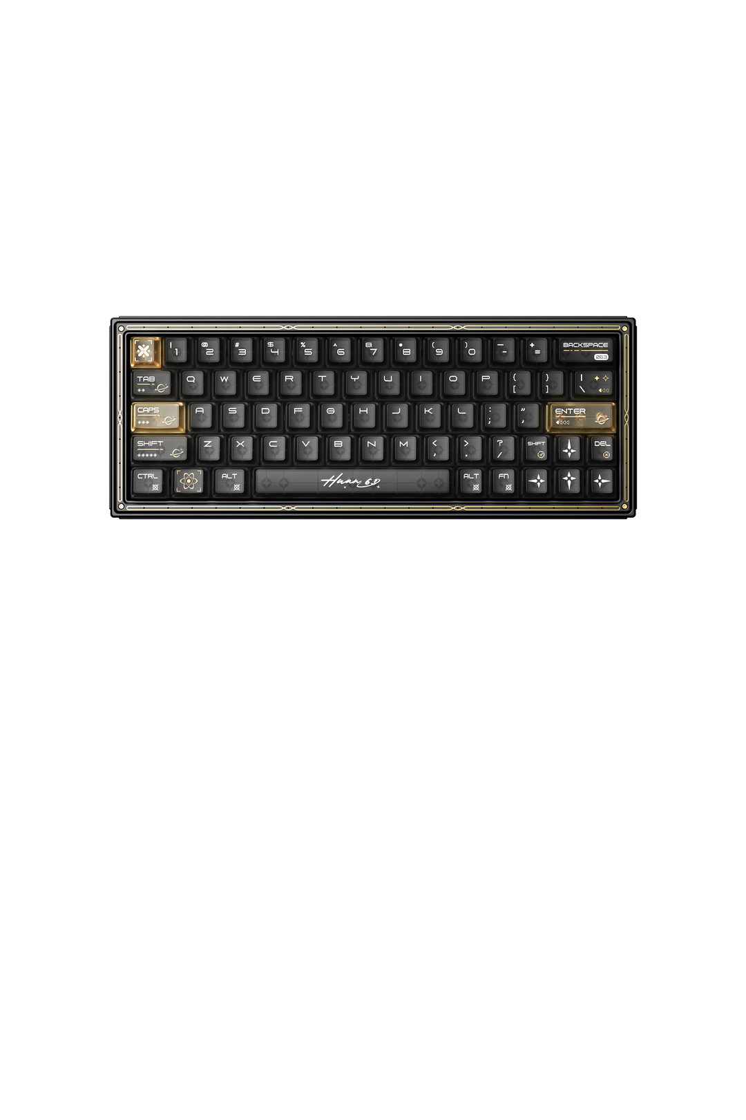 WLMOUSE HUAN63 HE Magnesium
Alloys Keyboard Black